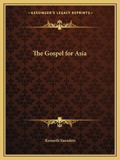Front cover_The Gospel for Asia