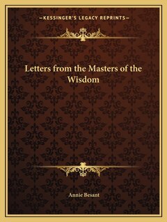 Front cover_Letters from the Masters of the Wisdom