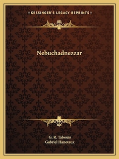 Front cover_Nebuchadnezzar