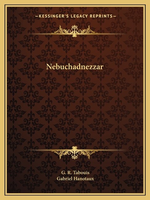 Front cover_Nebuchadnezzar