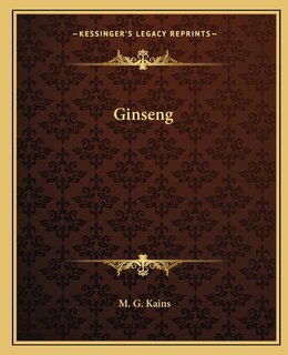 Front cover_Ginseng