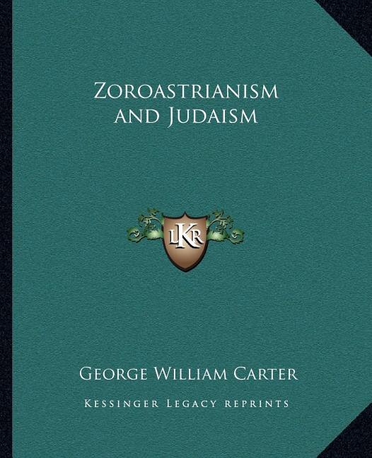 Front cover_Zoroastrianism and Judaism