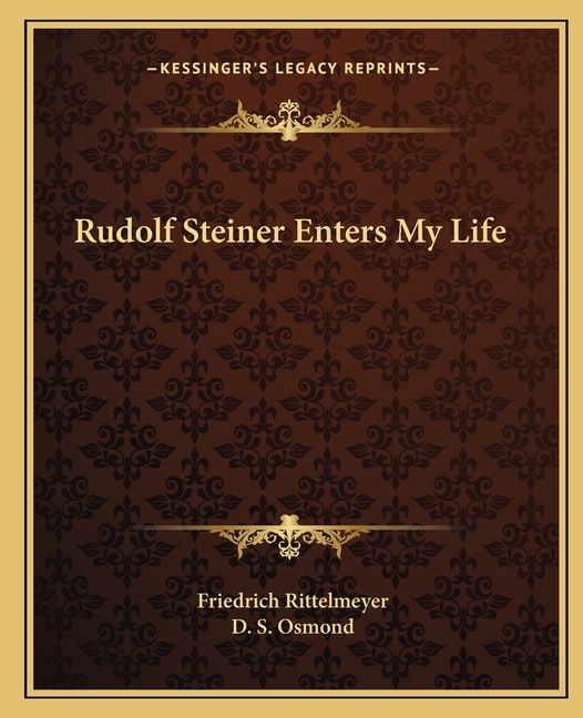 Front cover_Rudolf Steiner Enters My Life