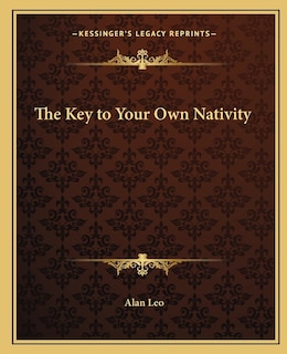 Front cover_The Key to Your Own Nativity