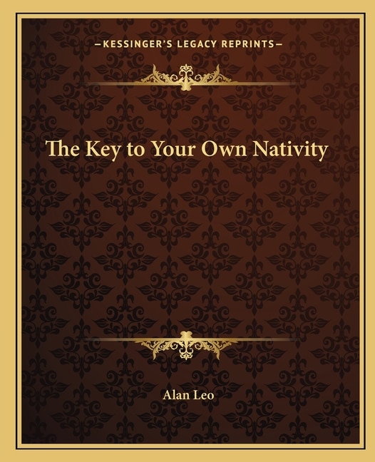 Front cover_The Key to Your Own Nativity