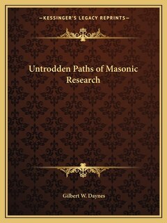 Front cover_Untrodden Paths of Masonic Research