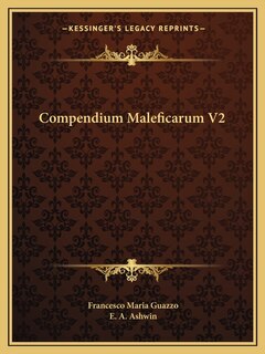 Front cover_Compendium Maleficarum V2