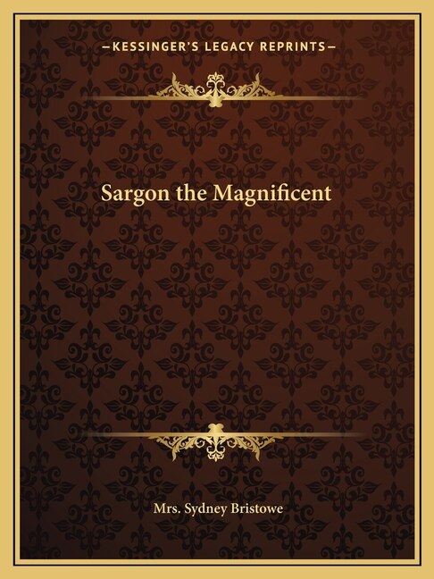 Front cover_Sargon the Magnificent