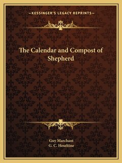 Front cover_The Calendar and Compost of Shepherd