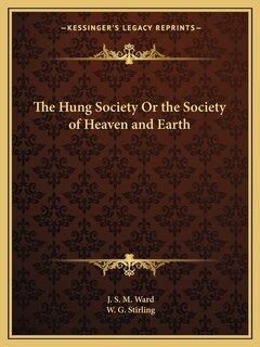 Couverture_The Hung Society Or the Society of Heaven and Earth