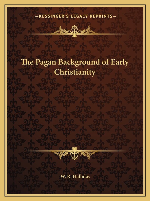 Couverture_The Pagan Background of Early Christianity