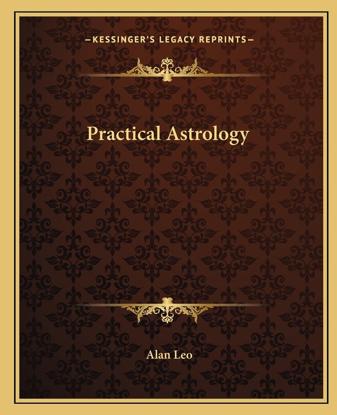 Front cover_Practical Astrology