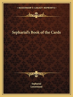 Front cover_Sepharial's Book of the Cards