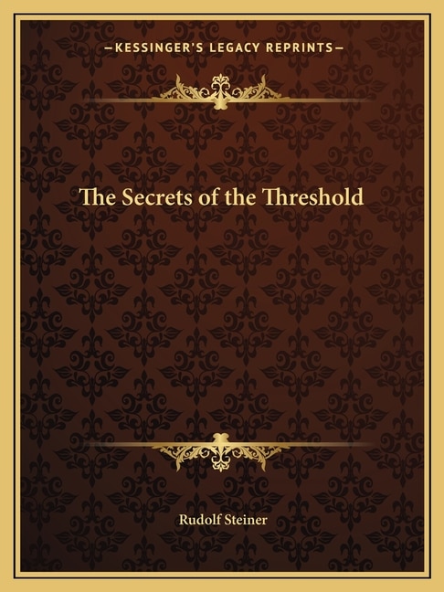 Front cover_The Secrets of the Threshold