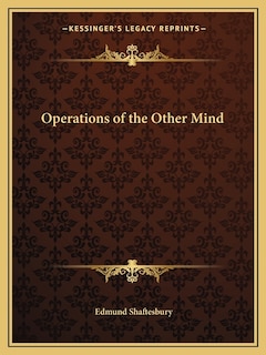 Front cover_Operations of the Other Mind