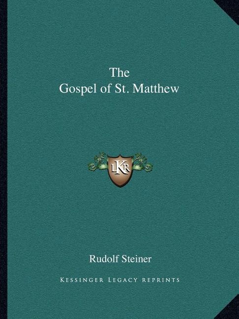 The Gospel Of St. Matthew
