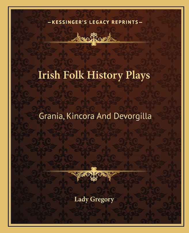 Front cover_Irish Folk History Plays