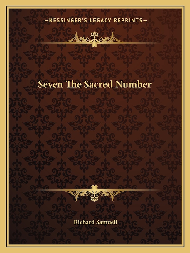 Front cover_Seven the Sacred Number