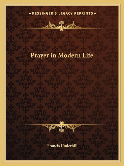Front cover_Prayer in Modern Life