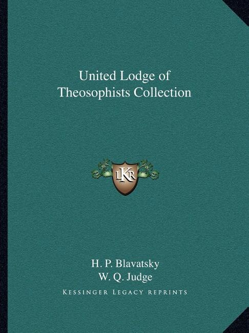 Couverture_United Lodge of Theosophists Collection