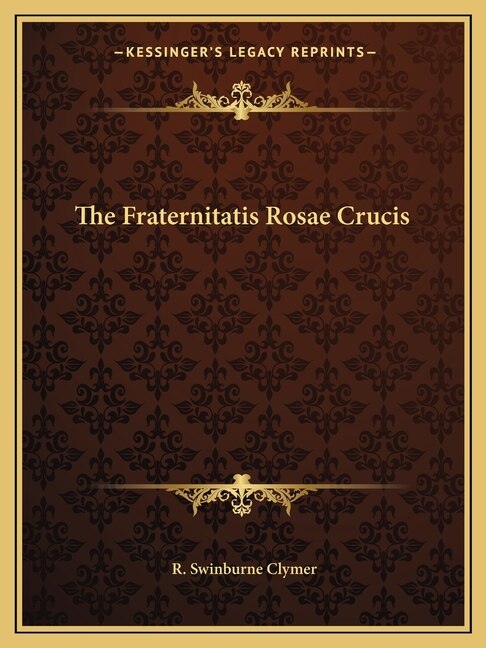 Front cover_The Fraternitatis Rosae Crucis