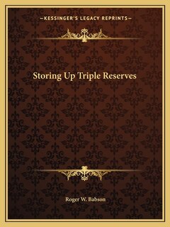 Couverture_Storing Up Triple Reserves