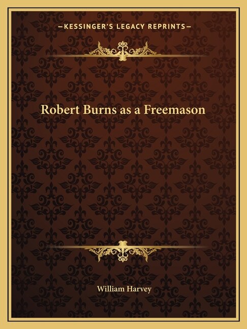 Front cover_Robert Burns as a Freemason