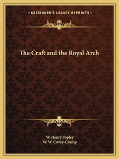 Couverture_The Craft and the Royal Arch