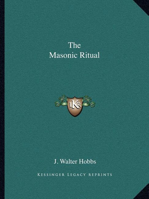 Couverture_The Masonic Ritual