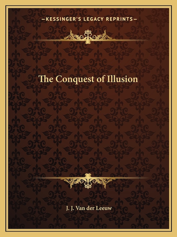 Couverture_The Conquest of Illusion