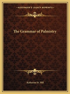 Couverture_The Grammar of Palmistry