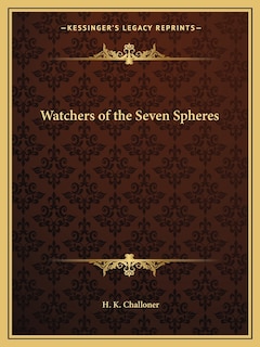 Front cover_Watchers of the Seven Spheres