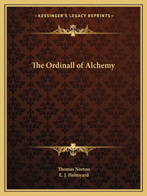 Front cover_The Ordinall of Alchemy