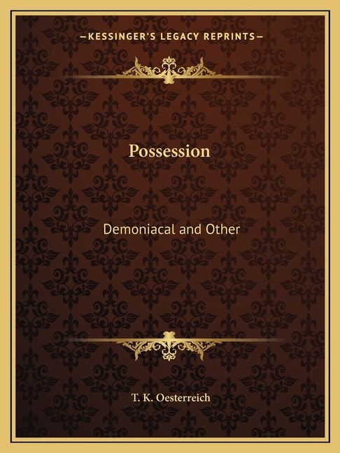 Front cover_Possession