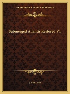 Couverture_Submerged Atlantis Restored V1