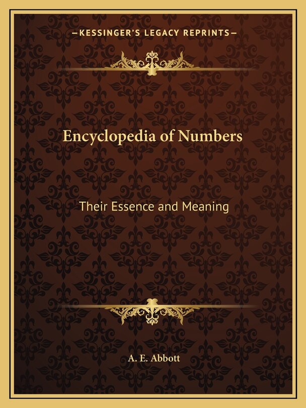 Couverture_Encyclopedia of Numbers