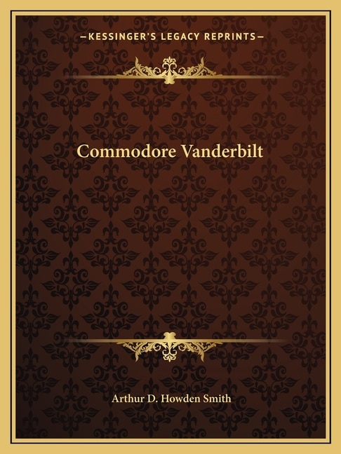 Front cover_Commodore Vanderbilt