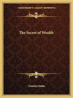 Couverture_The Secret of Wealth