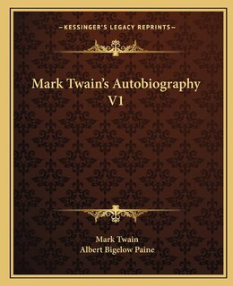 Front cover_Mark Twain's Autobiography V1