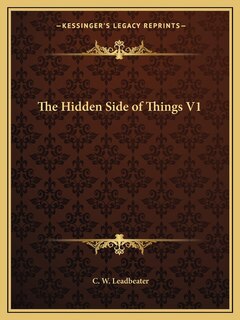 Front cover_The Hidden Side of Things V1