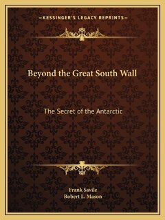 Front cover_Beyond the Great South Wall