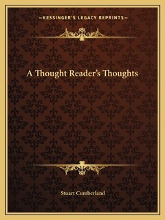 Couverture_A Thought Reader's Thoughts