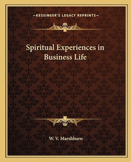 Front cover_Spiritual Experiences in Business Life