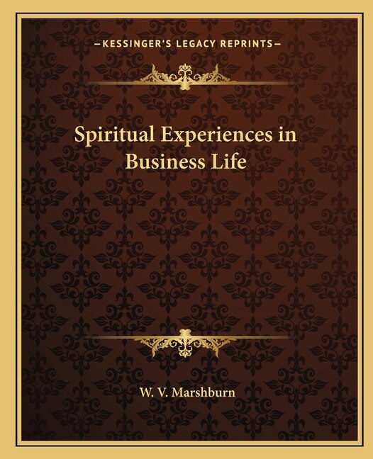 Front cover_Spiritual Experiences in Business Life