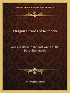 Couverture_Dragon Lizards of Komodo