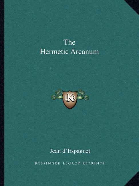 Front cover_The Hermetic Arcanum