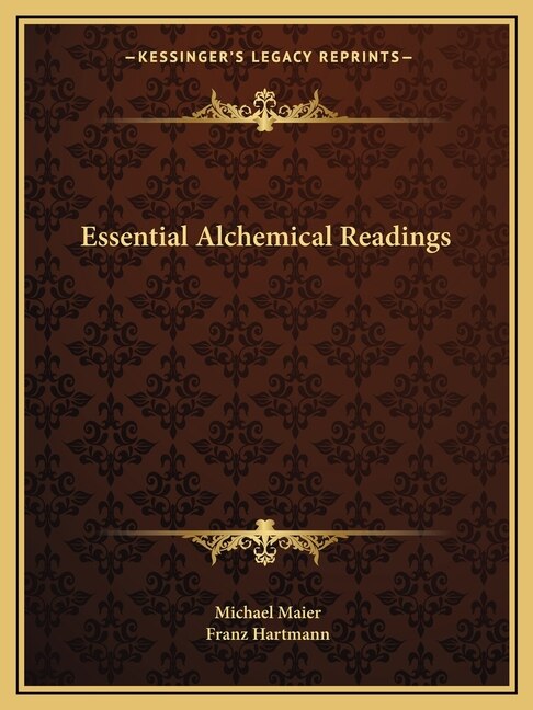 Front cover_Essential Alchemical Readings