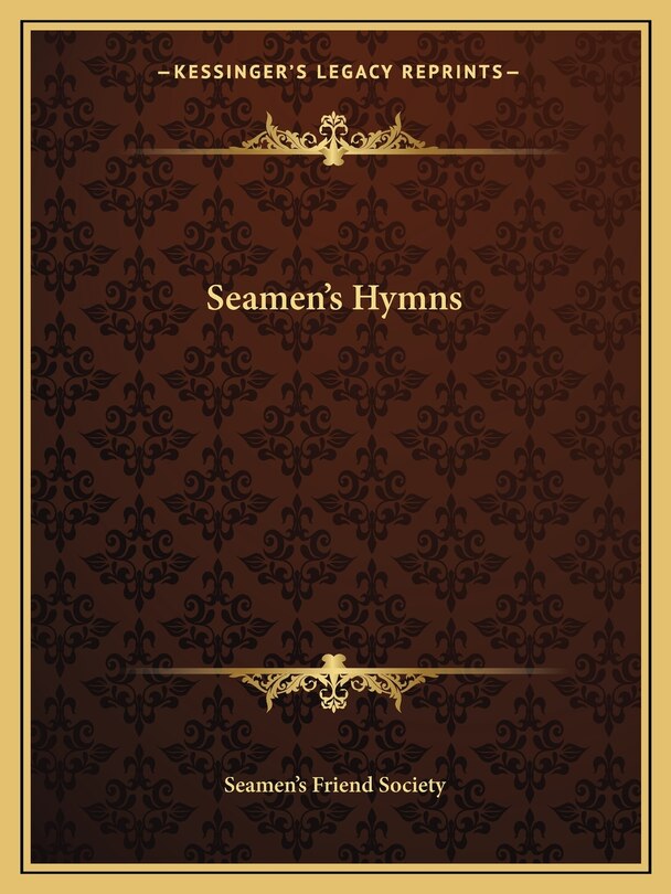 Front cover_Seamen's Hymns