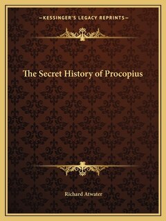 Front cover_The Secret History of Procopius