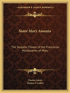 Front cover_Sister Mary Assunta